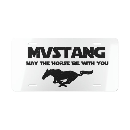 May The Horse Be With You Vanity License Plate