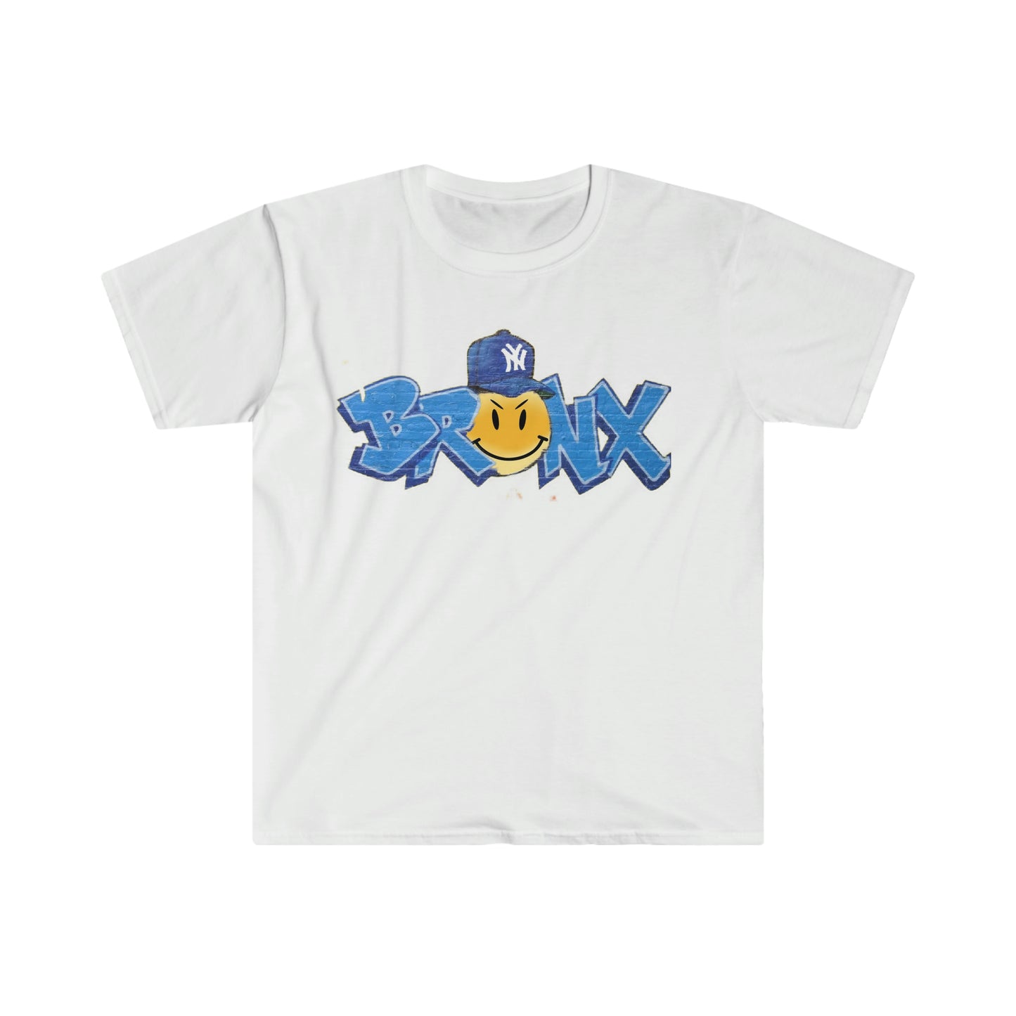 White Bronx NY Unisex Softstyle T-Shirt