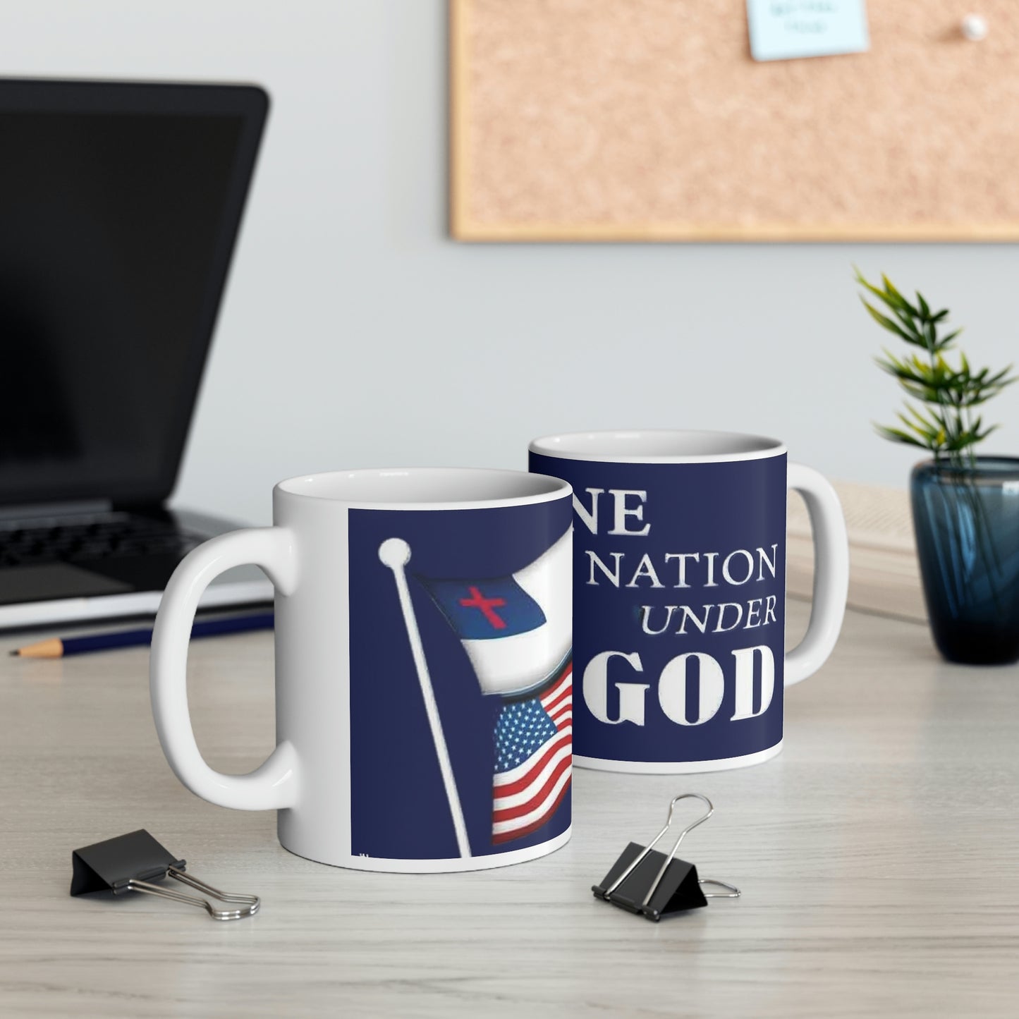 One Nation Under God Ceramic Mug 11oz