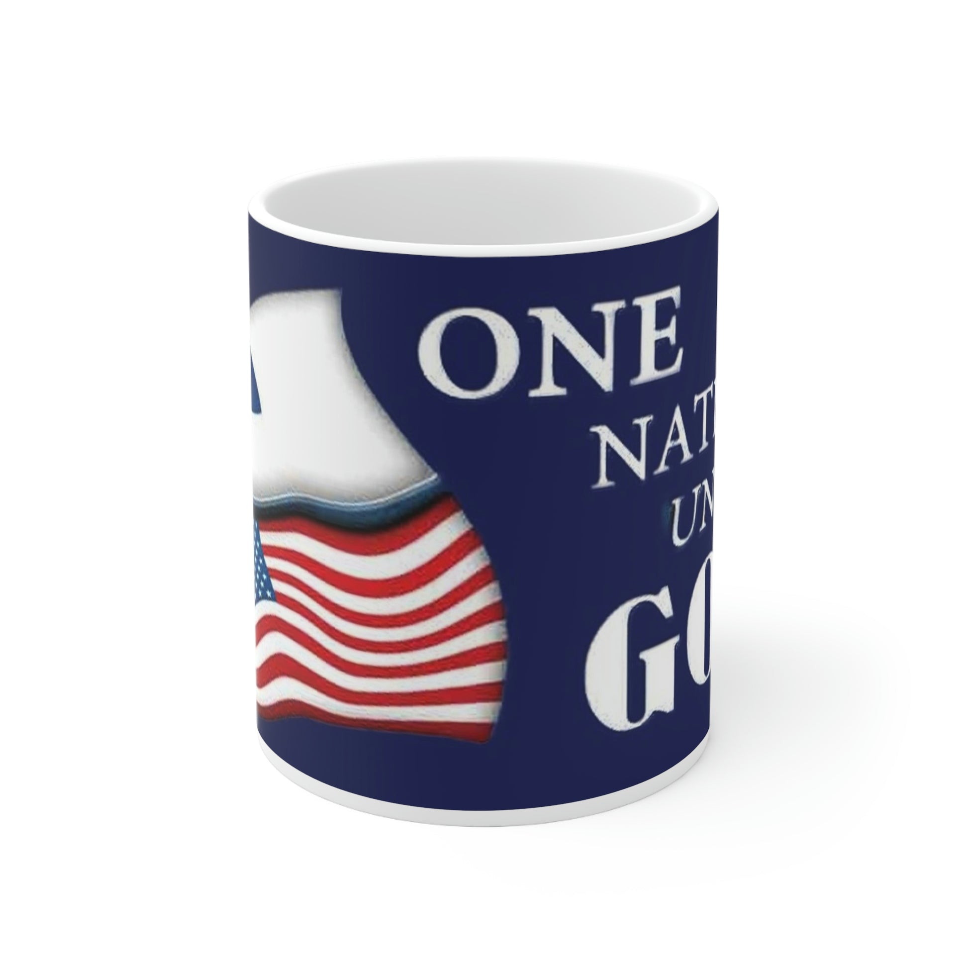 One Nation Under God Ceramic Mug