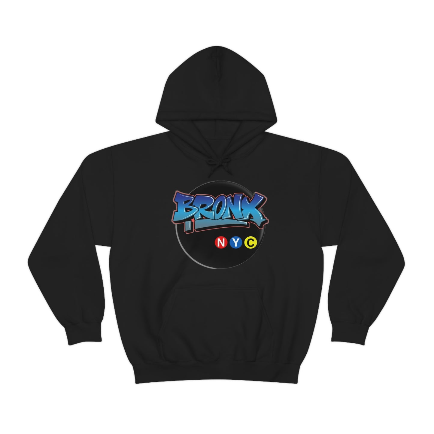 Bronx Graffiti Style Unisex Heavy Blend Hooded Sweatshirt