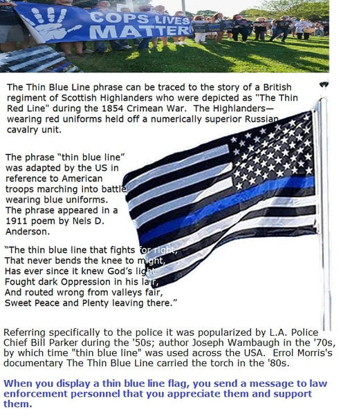 Thin BLue Line InfoGraphic