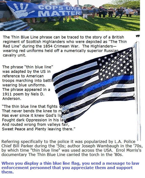 Thin Blue Line InfoGraphic