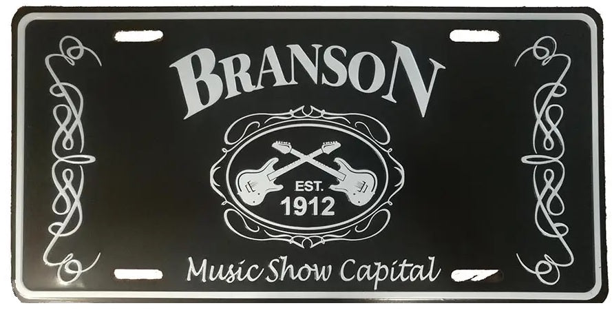 Branson Music Show Capital License Plate