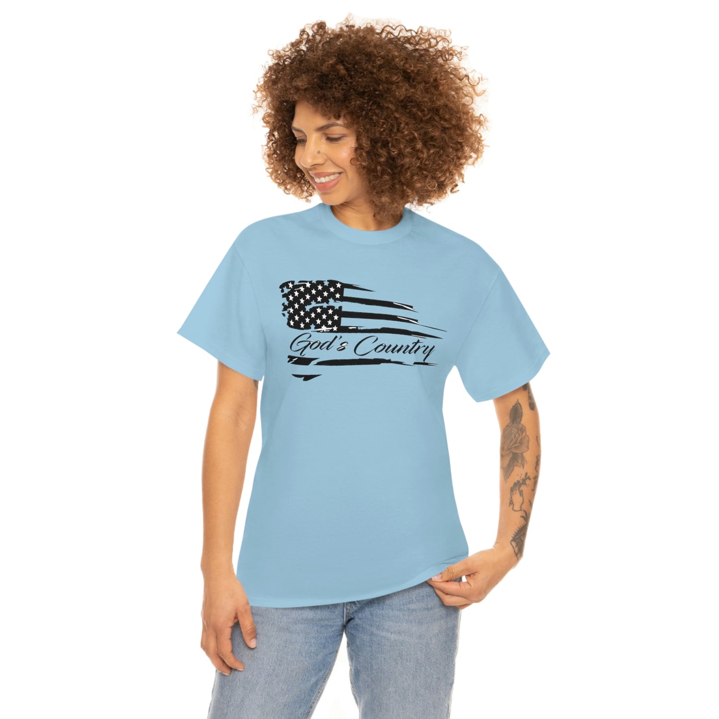 God's Country Unisex Heavy Cotton Tee