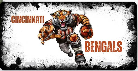 Cincinnati Bengals Premium License Plate