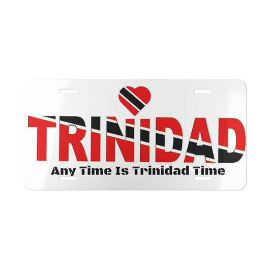 Trinidad Vanity License Plate