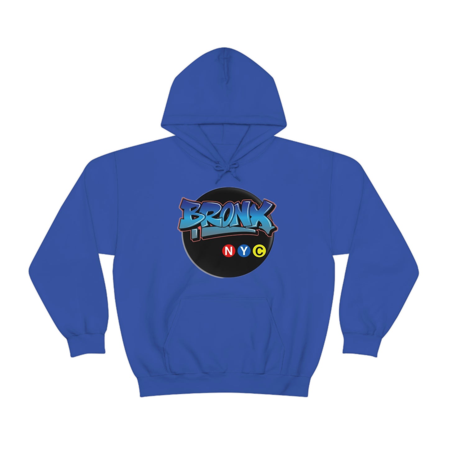 Bronx Graffiti Style Unisex Heavy Blend Hooded Sweatshirt