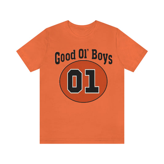 Orange Good Ol' Boys Unisex Jersey Short Sleeve Tee
