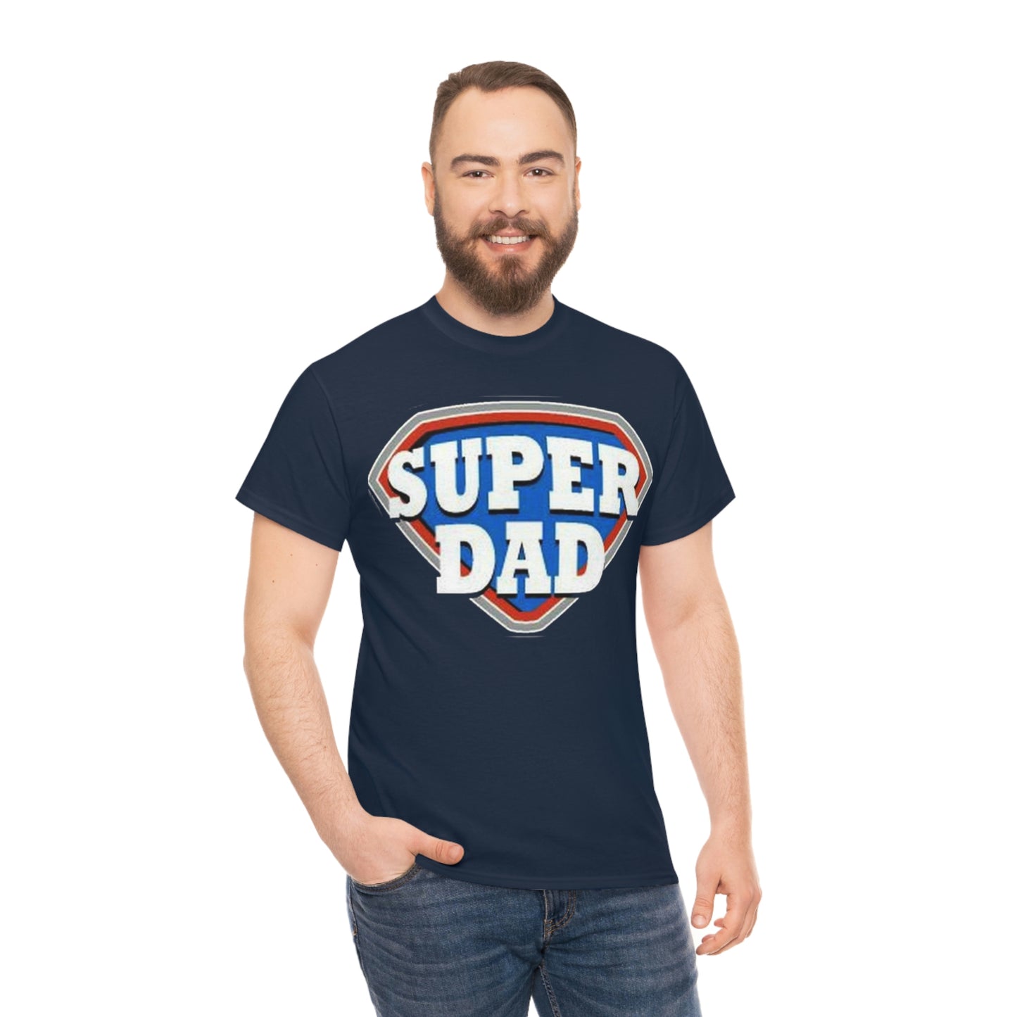 Super Dad Unisex Heavy Cotton Tee