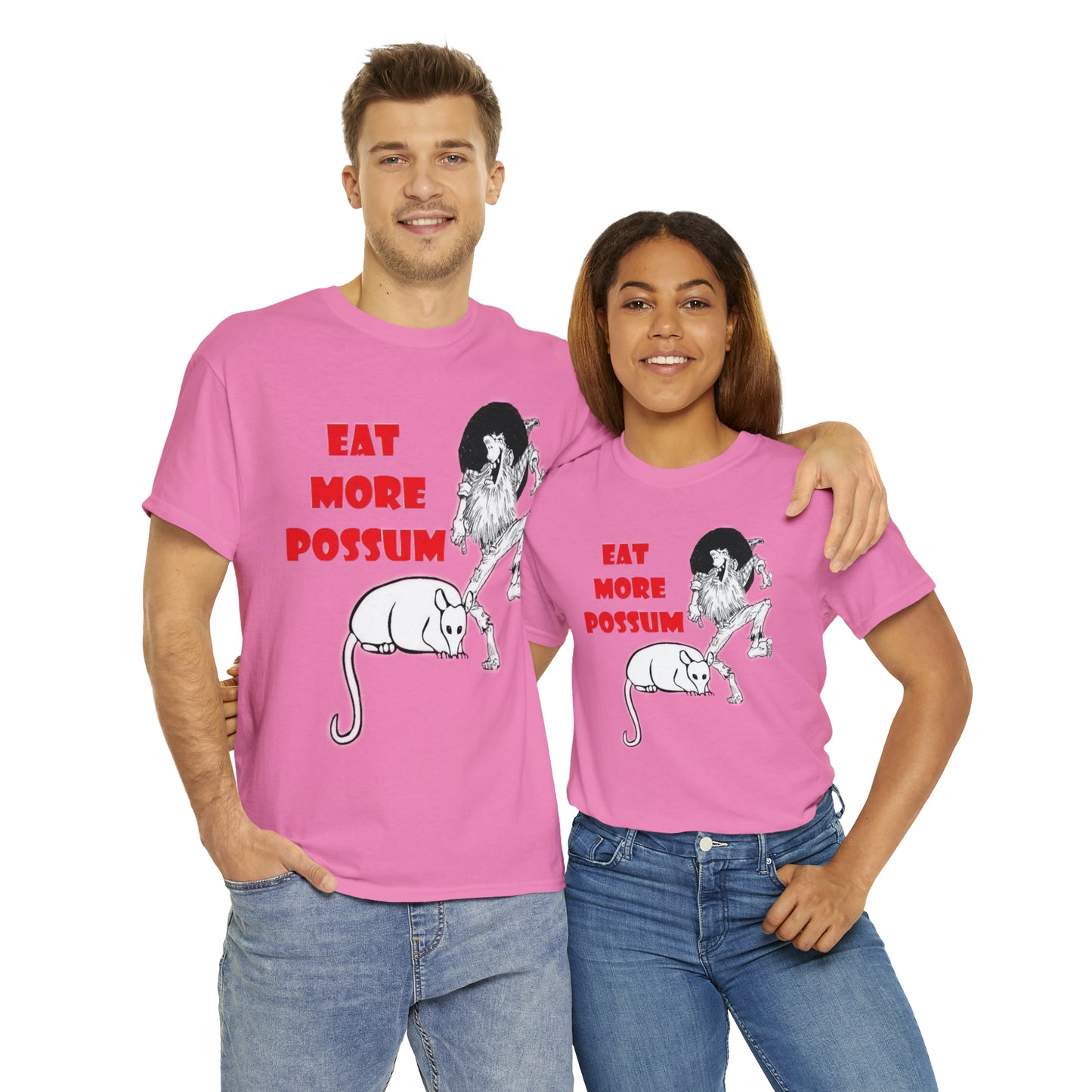 Eat More Possum Unisex Heavy Cotton Tee