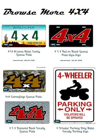 More 4X4 Four Wheeler Products