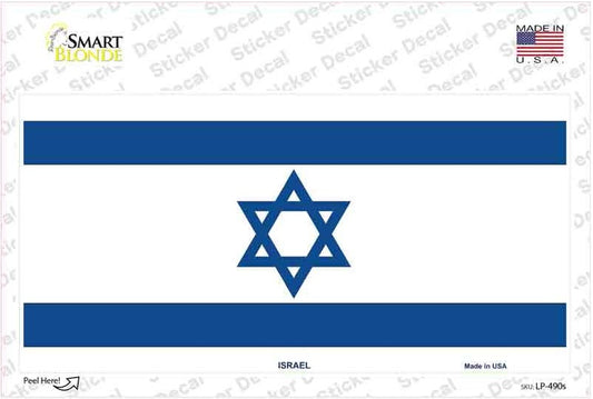 Flag Of Israel Bumper Sticker