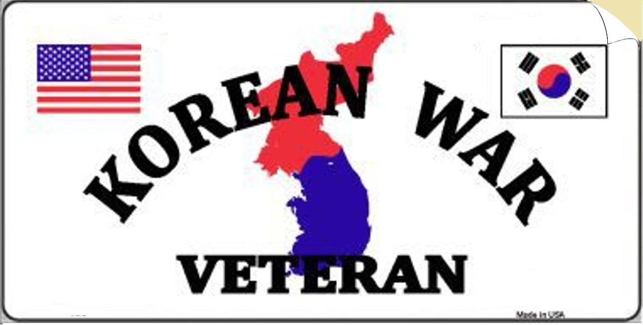 Korean War Veteran Bumper Sticker