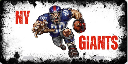 New York Giants Premium License Plate