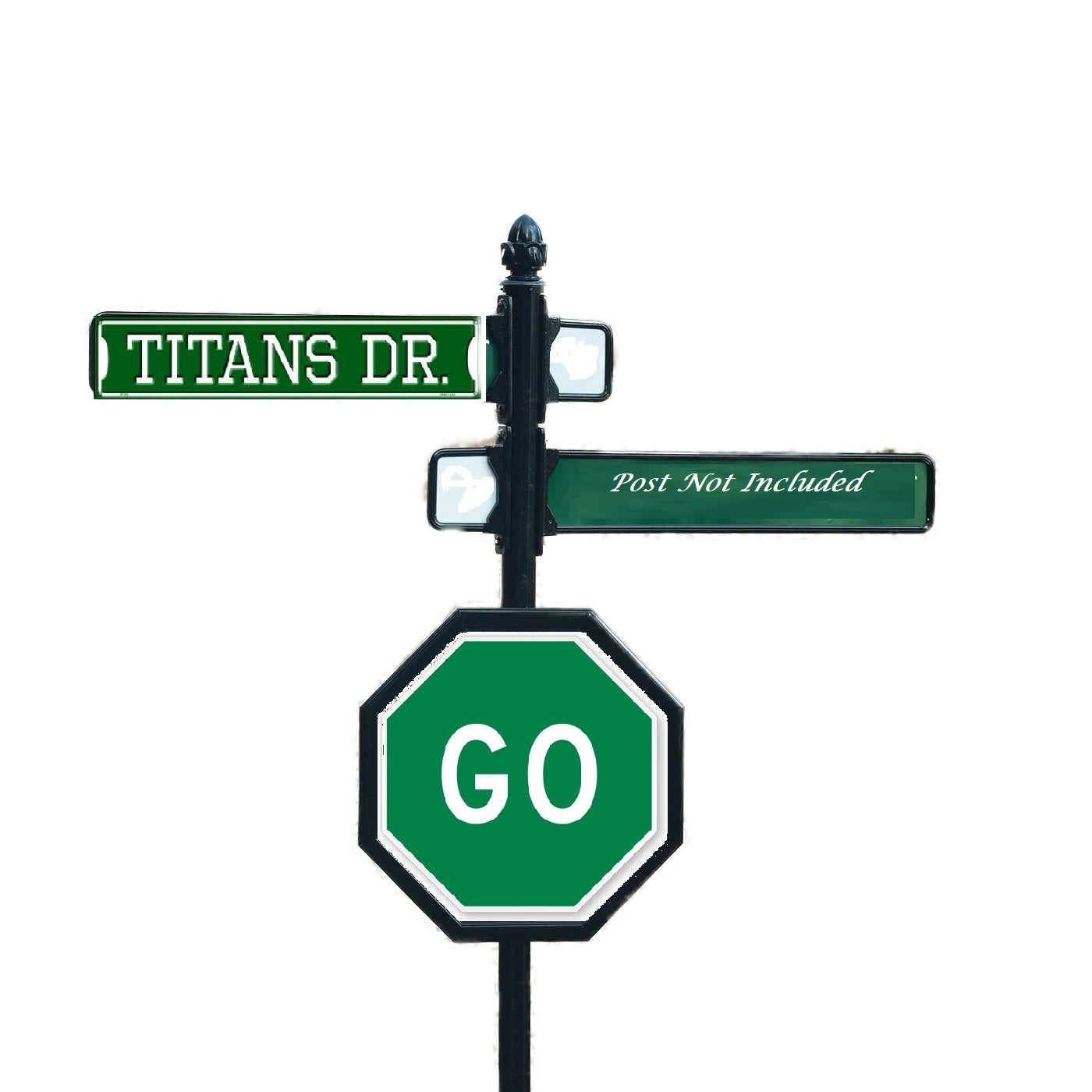 Titans Drive Novelty Metal Street Sign