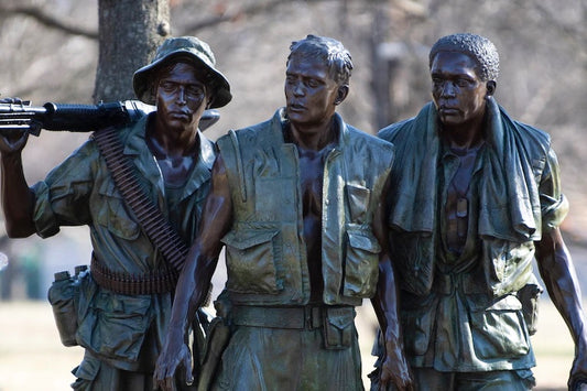 Vietnam War Soldiers Statue