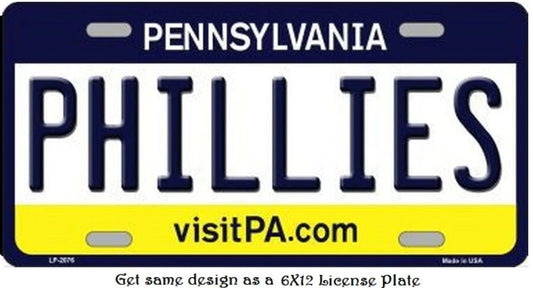 Phillies Pennsylvania Bumper Sticker